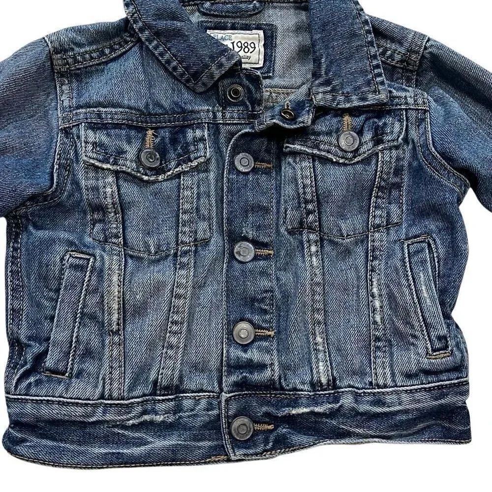 Children’s Place Denim Jacket - Picture 2 of 4
